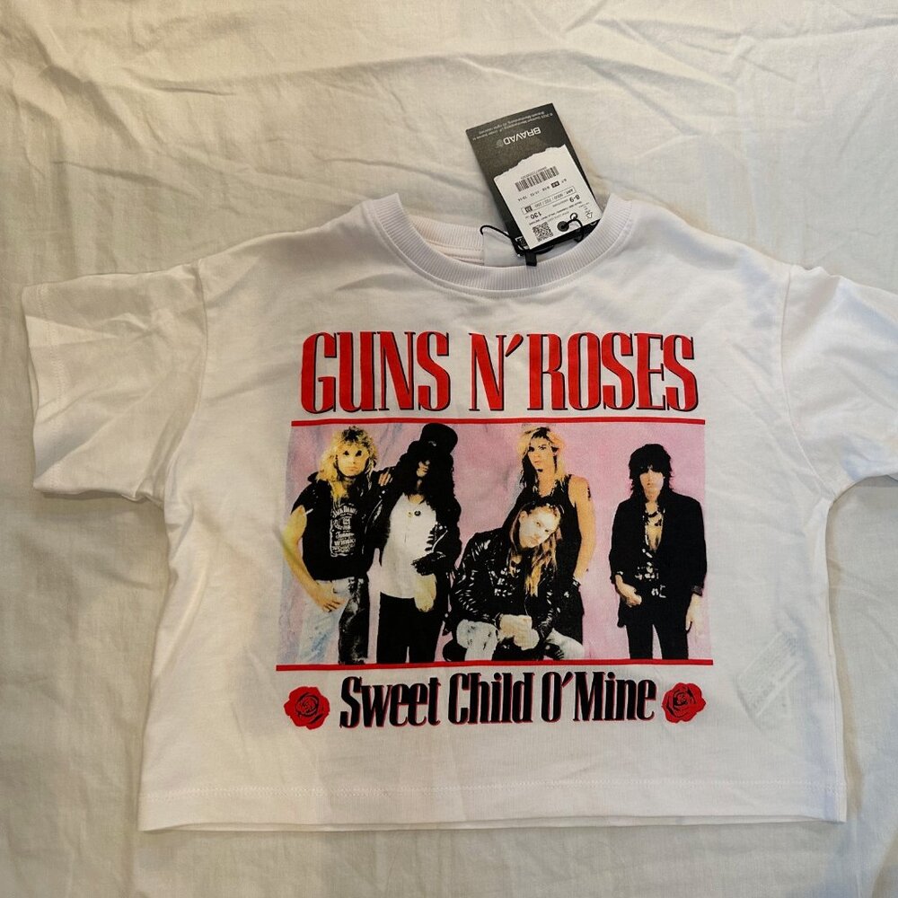 Zara Guns N’ Roses Kids Graphic Tee – Sweet Child O’ Mine graphic t-shirt